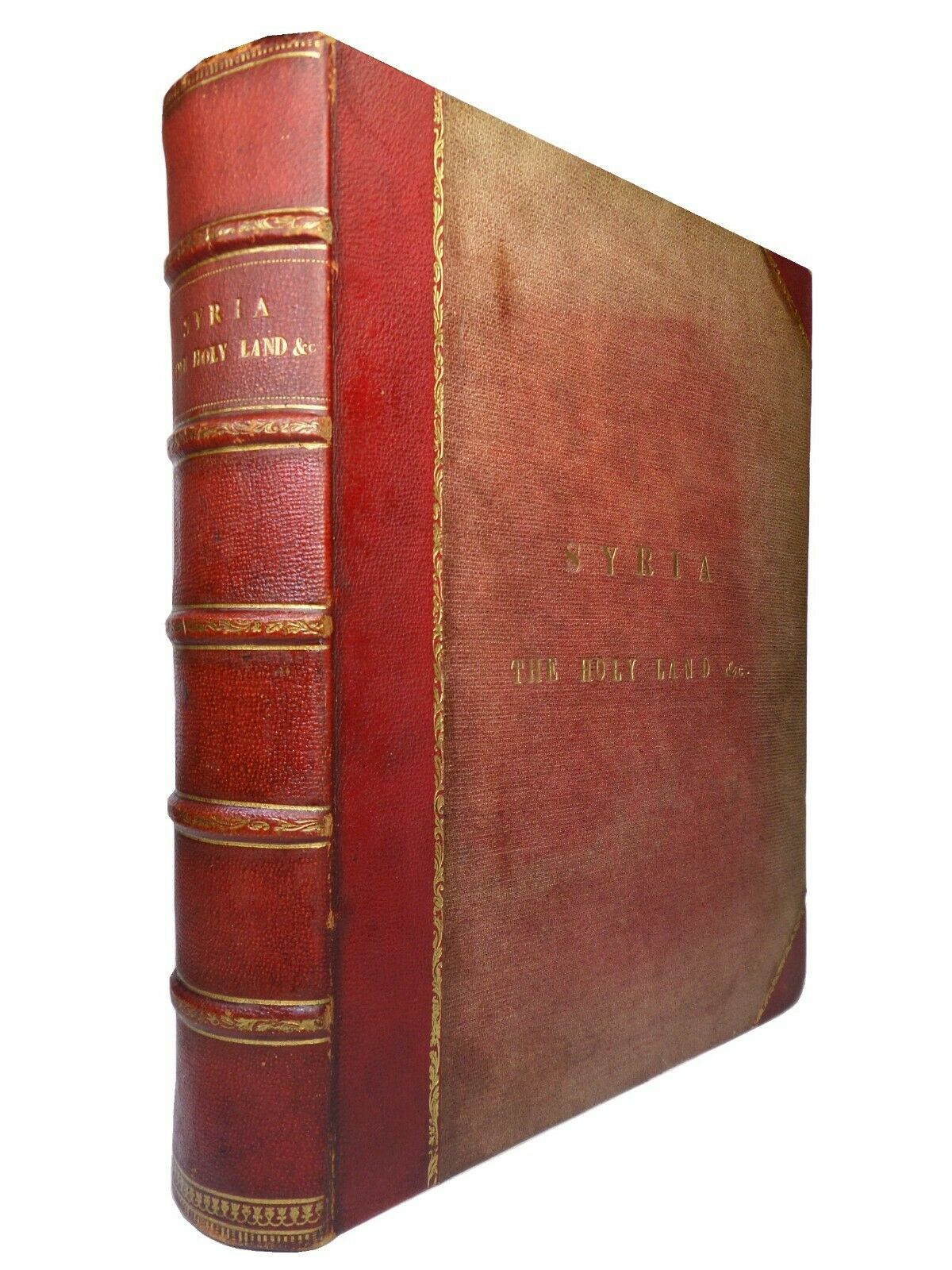 SYRIA AND THE HOLY LAND ILLUSTRATED BY JOHN CARNE CIRCA 1861 TWO VOLUMES IN ONE