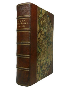 ANNA KARENINA BY LEO TOLSTOY, C.1890, Illustrated by Paul Frenzeny, Fine Binding