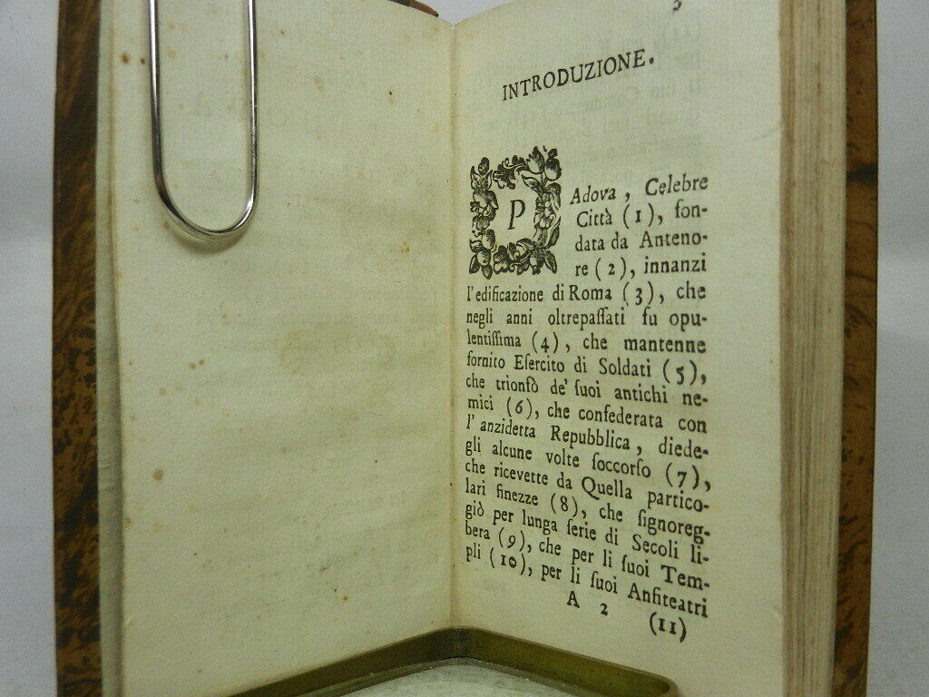 STORICA DIMOSTRAZIONE DELLA CITTA DI PADOVA [PADUA]... Giovanni Meschinello 1767