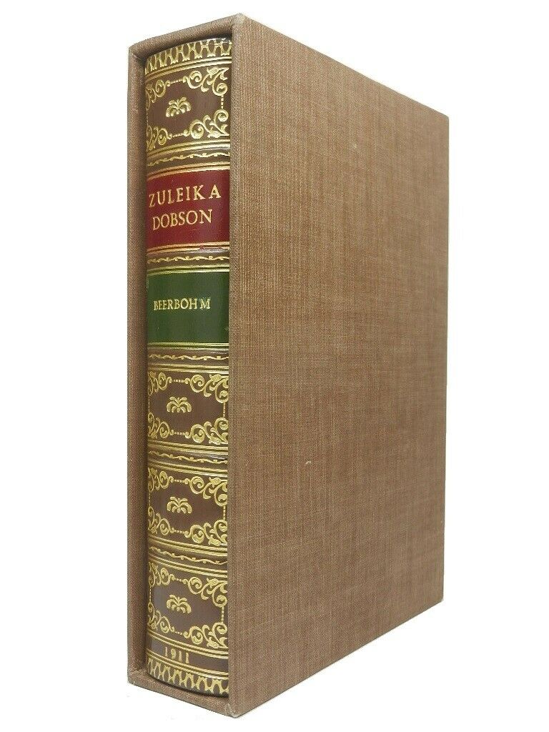 ZULEIKA DOBSON BY MAX BEERBOHM 1911 First Edition, Bayntun Fine Leather Binding In Slipcase