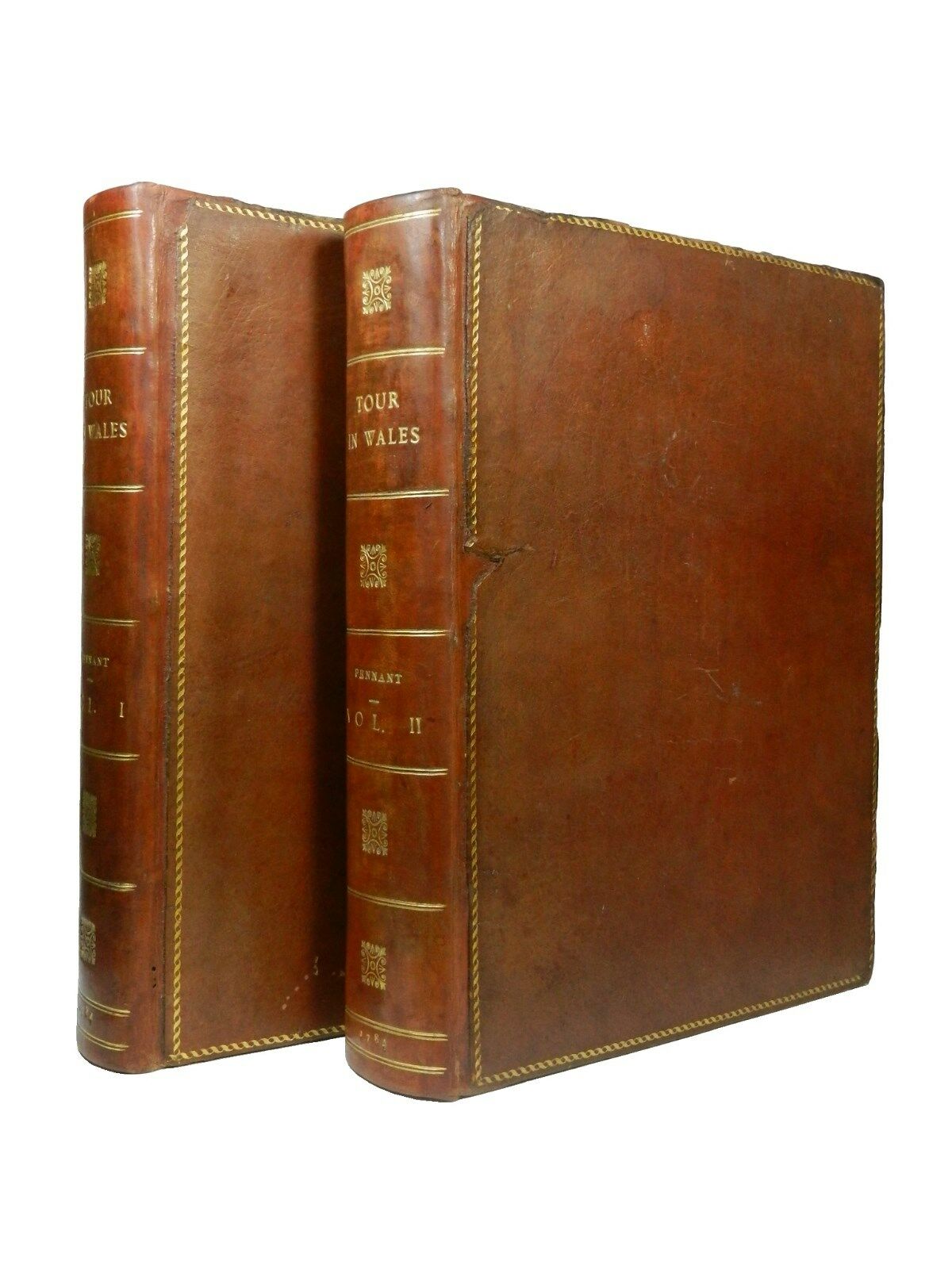 A TOUR IN WALES BY THOMAS PENNANT 1784 Second Edition, Leather-Bound