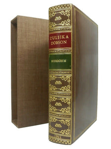 ZULEIKA DOBSON BY MAX BEERBOHM 1911 First Edition, Bayntun Fine Leather Binding In Slipcase