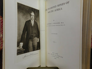 THE DIAMOND MINES OF SOUTH AFRICA BY GARDNER F. WILLIAMS 1905 IN TWO VOLUMES