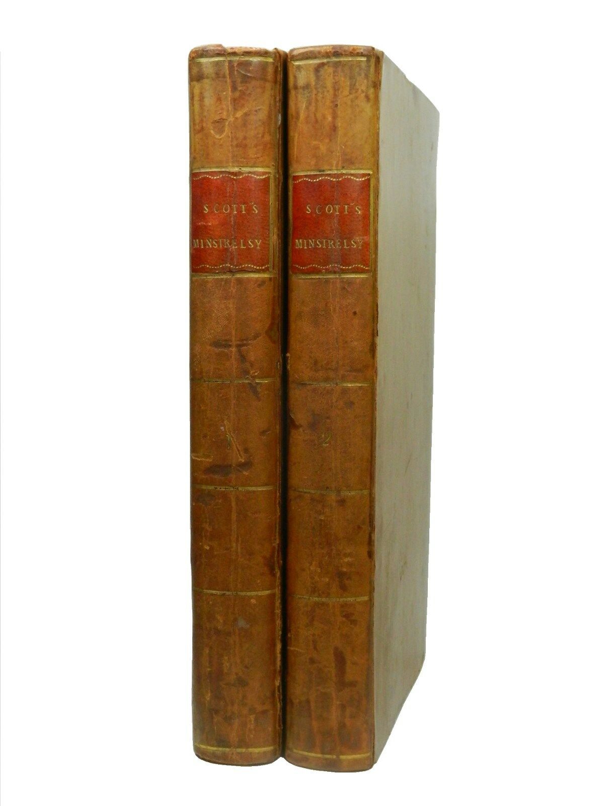 MINSTRELSY OF THE SCOTTISH BORDER BY SIR WALTER SCOTT 1802 First Edition