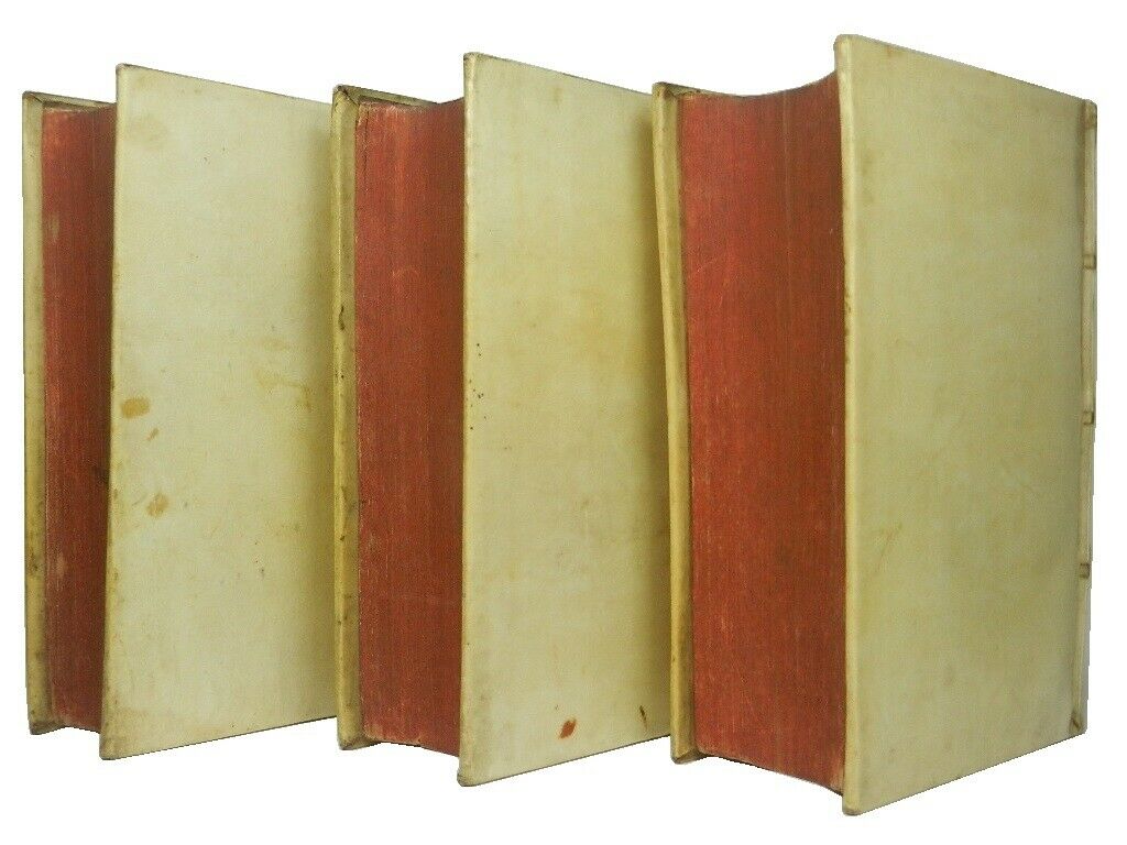 THE WORKS OF LUCIUS ANNAEUS SENECA IN THREE VOLUMES 1672-1673 Vellum-Bound