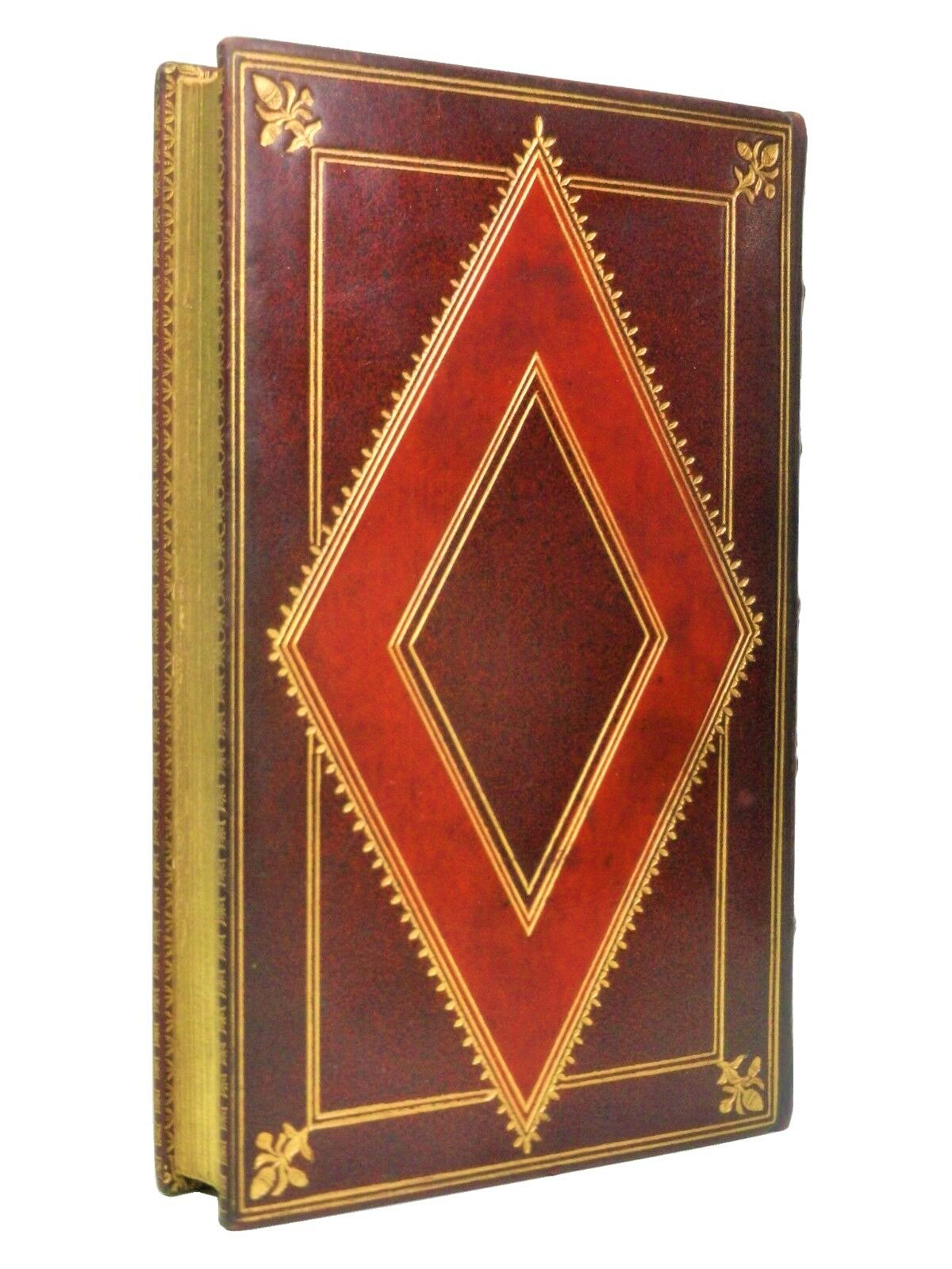 POEMS BY ROBERT BURNS C.1910 FINE RIVIERE BINDING