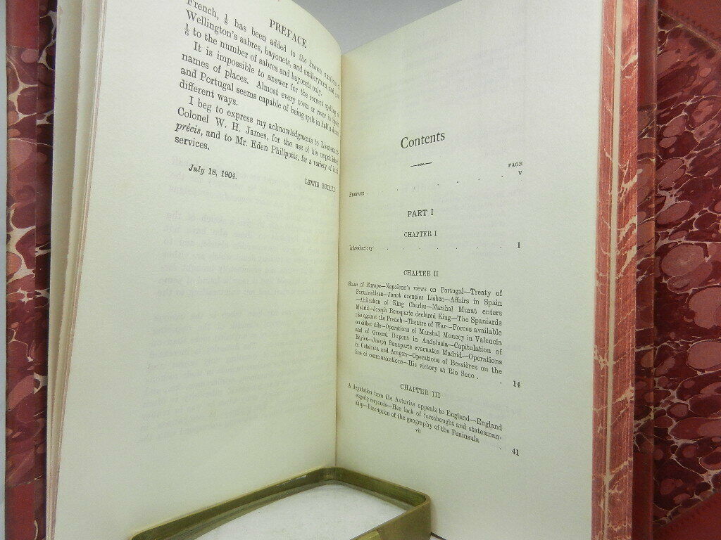 WELLINGTON'S OPERATIONS IN THE PENINSULA 1808-1814 BY LEWIS BUTLER 1904 1st Ed.