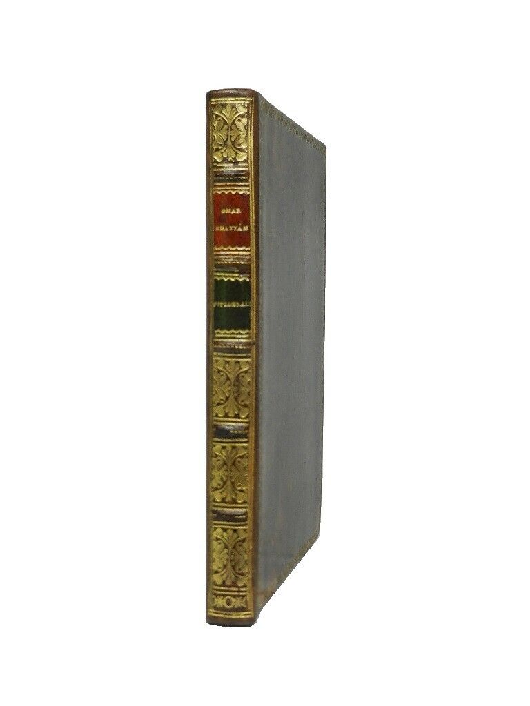 THE RUBAIYAT OF OMAR KHAYYAM Circa 1910 Fine Riviere Tree Calf Binding