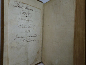 THE FAIRY QUEEN BY EDMUND SPENSER 1758 IN TWO VOLUMES