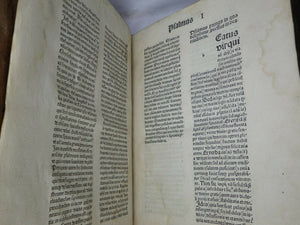 [INCUNABLE] JOHANNES DE TURRECREMATA, EXPOSITIO SUPER TOTO PSALTERIO CIRCA 1482