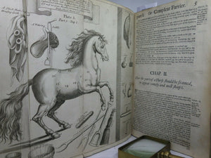 THE COMPLEAT HORSEMAN BY SOLLEYSELL 1696 TRANS. BY WILLIAM HOPE, FIRST EDITION