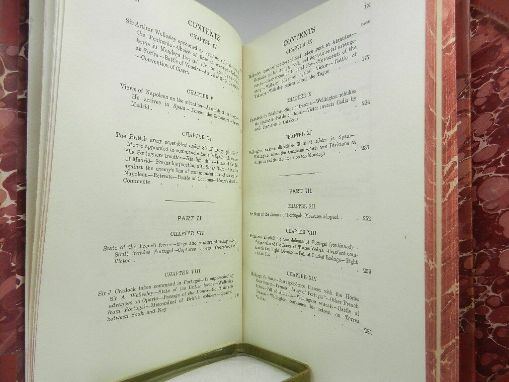 WELLINGTON'S OPERATIONS IN THE PENINSULA 1808-1814 BY LEWIS BUTLER 1904 1st Ed.