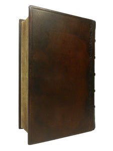 ENGLISH - LATIN DICTIONARY BY ELISHA COLES 1716 Eighth Edition, Leather Binding