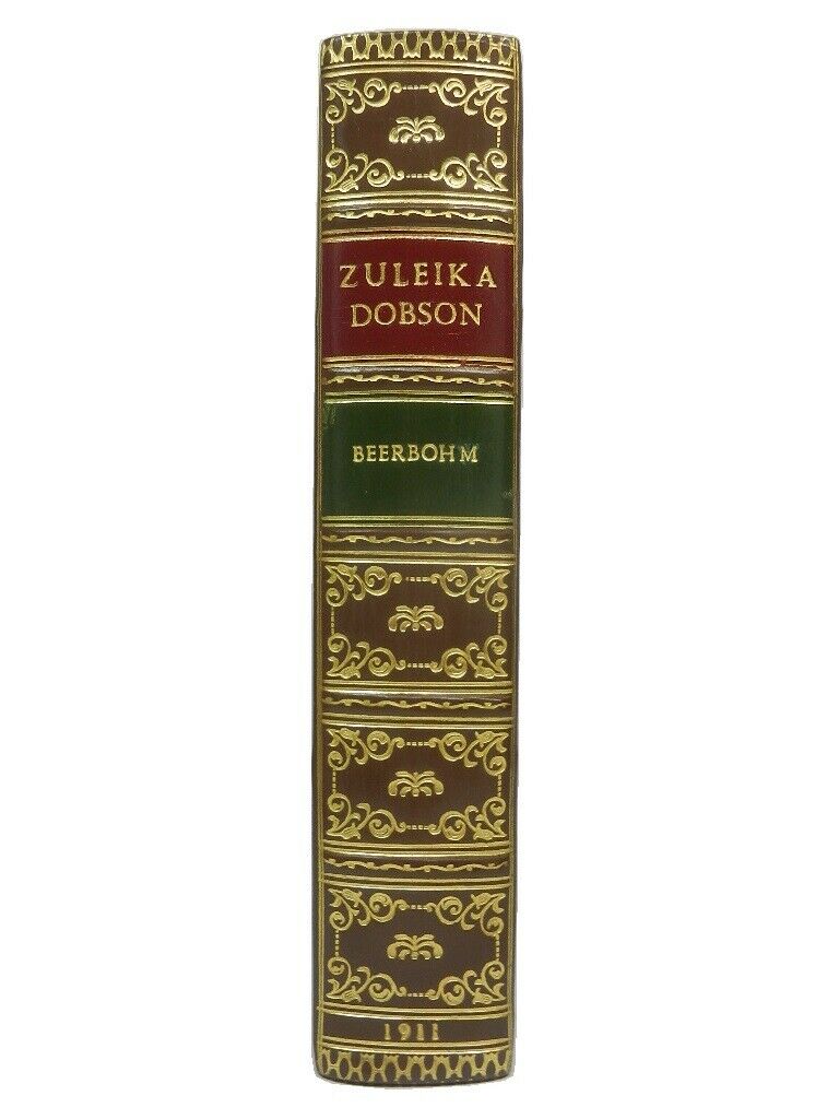 ZULEIKA DOBSON BY MAX BEERBOHM 1911 First Edition, Bayntun Fine Leather Binding In Slipcase