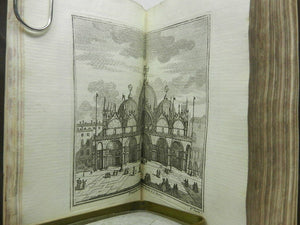 FORESTIERO ILLUMINATO INTORNO LE COSE PIU RARE... GIOVANNI BATTISTA ALBRIZZI 1761 Rare Venice Guidebook