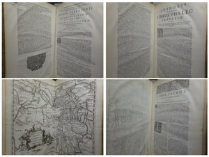 GEOGRAPHIA SACRA BY SAMUEL BOCHART 1707-1712 FOLIO WITH FOLDING MAPS