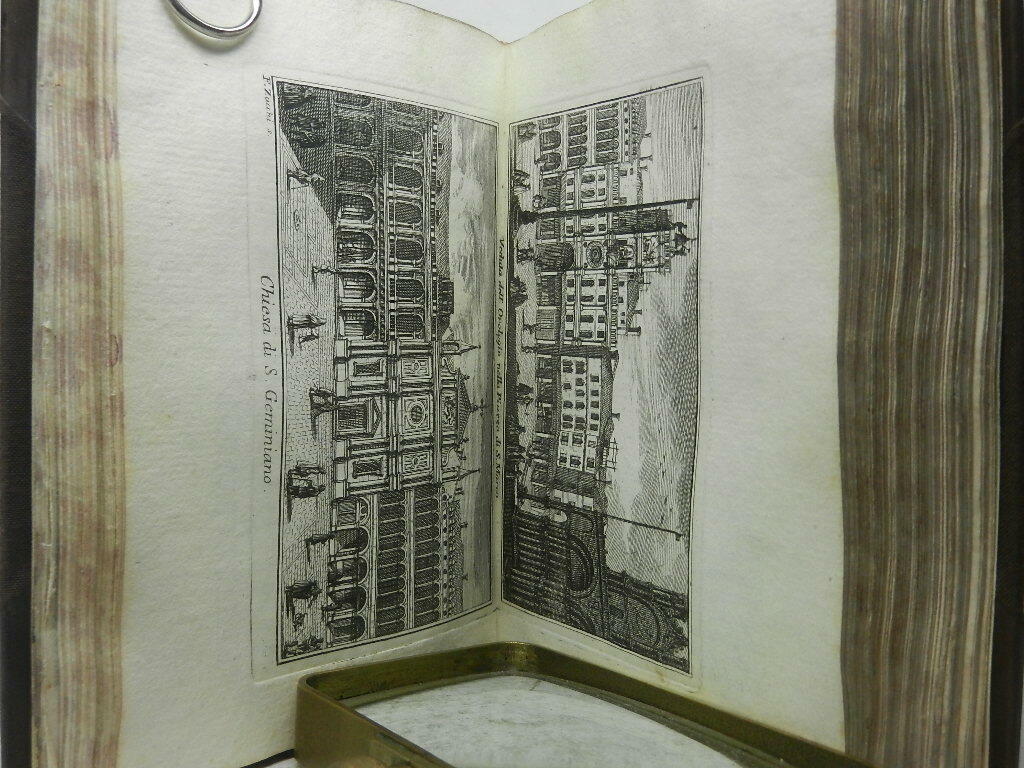 FORESTIERO ILLUMINATO INTORNO LE COSE PIU RARE... GIOVANNI BATTISTA ALBRIZZI 1761 Rare Venice Guidebook