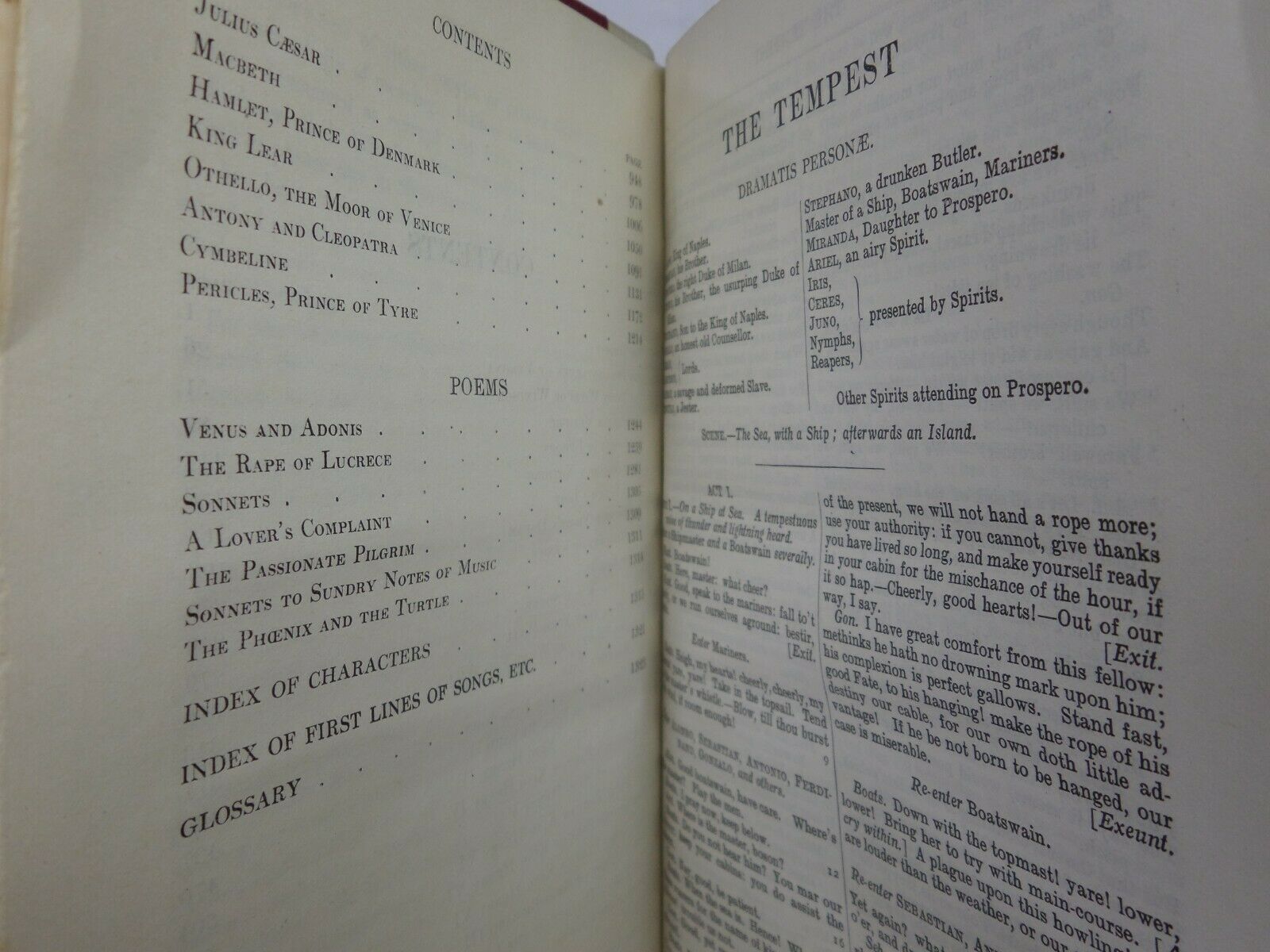 THE COMPLETE WORKS OF WILLIAM SHAKESPEARE C.1914 FINE VELLUM BINDING