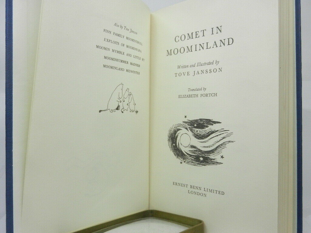 COMET IN MOOMINLAND BY TOVE JANSSON 1959 SECOND IMPRESSION HARDBACK