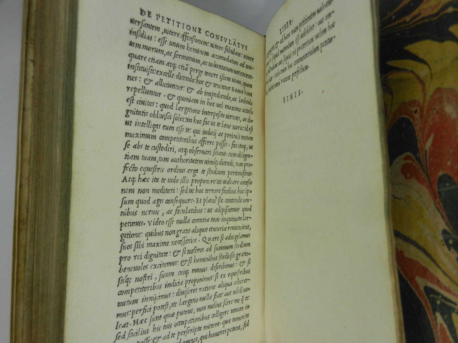1523 CICERO'S PHILOSOPHICAL & POLITICAL WORKS First Aldine Edition, Vol. II Only
