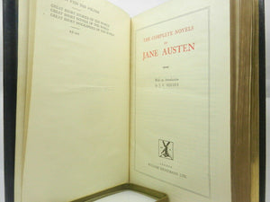 THE COMPLETE NOVELS OF JANE AUSTEN 1928