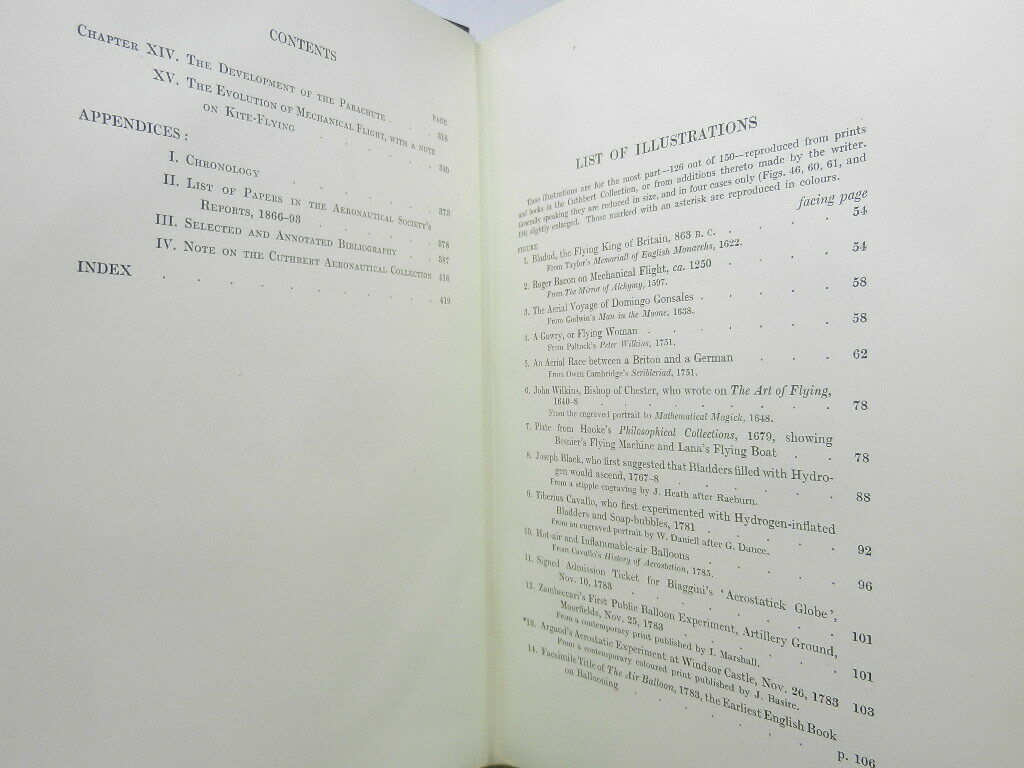 THE HISTORY OF AERONAUTICS IN GREAT BRITAIN BY J. E HODGSON 1924 FIRST EDITION