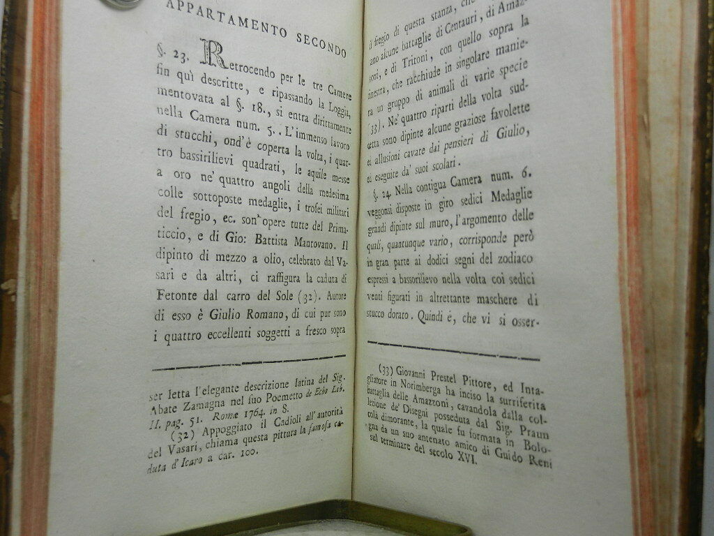 DESCRIZIONE STORICA DELLE PITTURE DEL REGIO-DUCALE PALAZZO... GIO. BOTTANI 1783