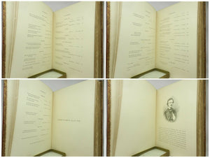 THE POETICAL WORKS OF EDGAR ALLAN POE 1858 DELUXE LEATHER-BOUND EDITION