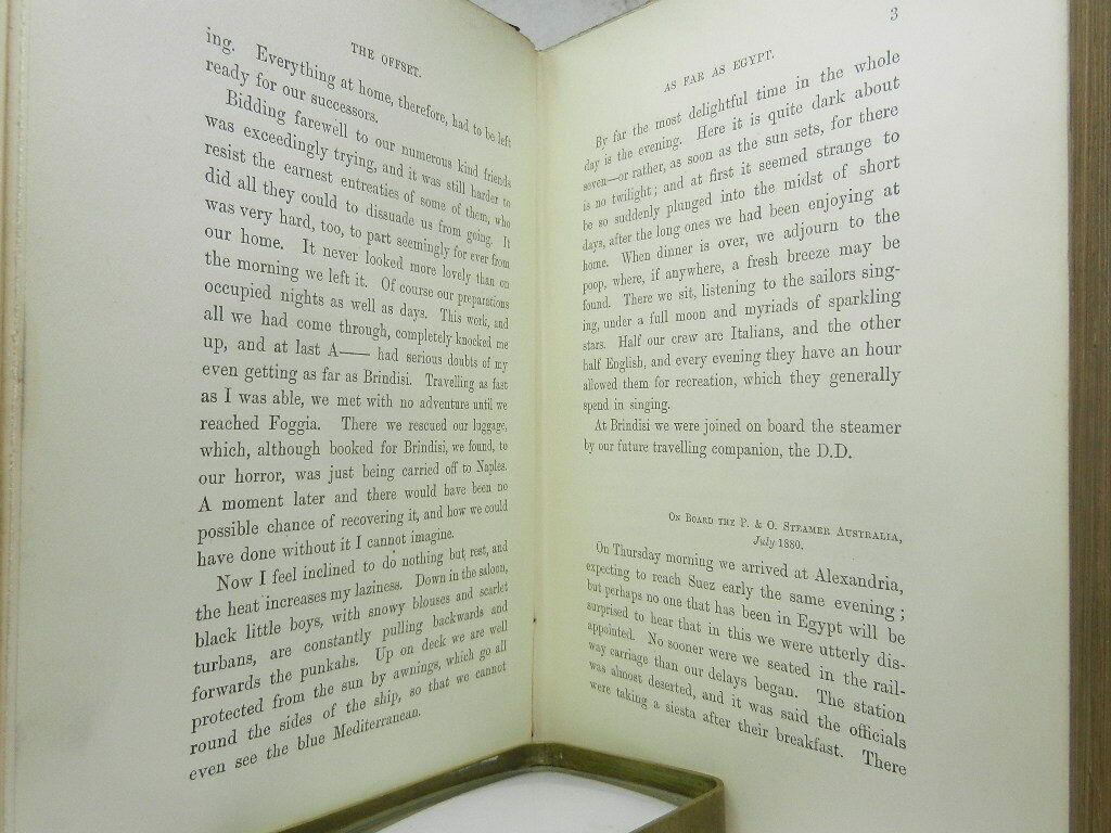 TOWARDS THE MOUNTAINS OF THE MOON BY M. A. PRINGLE 1884 First Edition