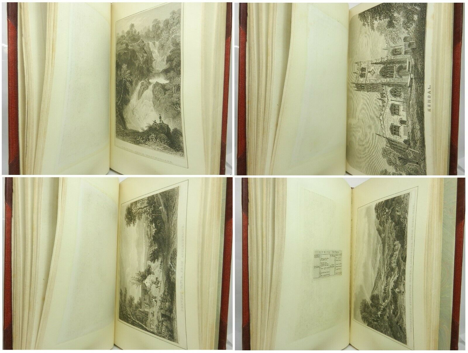 VIEWS OF WESTMORELAND [A COLLECTION OF MAPS & PLATES] IN FINE BAYNTUN BINDING