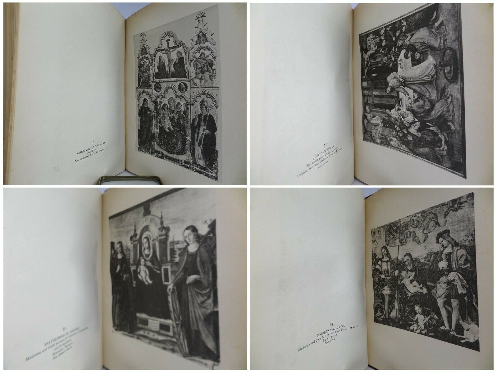 ITALIAN PAINTING OF THE QUATTROCENTO IN THE MARCHES BY ARDUINO COLASANTI 1932