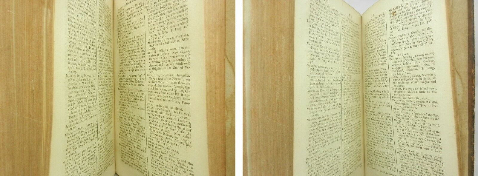 A DICTIONARY OF ANCIENT GEOGRAPHY BY ALEXANDER MACBEAN 1773 FIRST EDITION